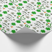 Str. Patrick's Day Wrapping Paper Cadeaupapier (Hoek)