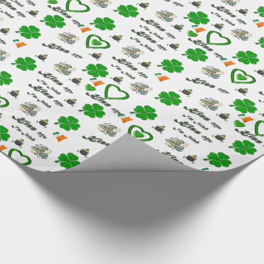 Str. Patrick's Day Wrapping Paper Cadeaupapier (Hoek)