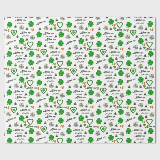 Str. Patrick's Day Wrapping Paper Cadeaupapier (Vlak)