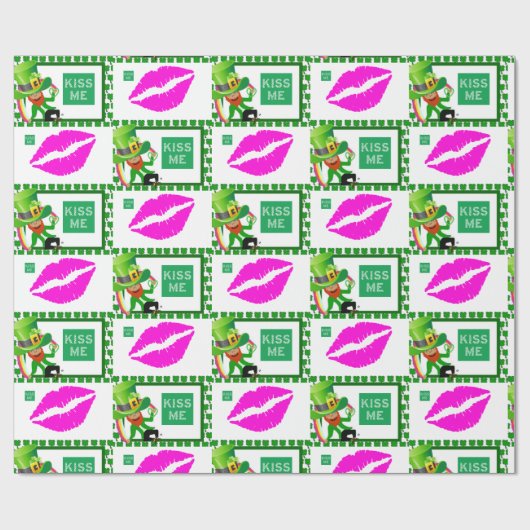 Str. Patrick's Day Wrapping Paper Cadeaupapier (Vlak)