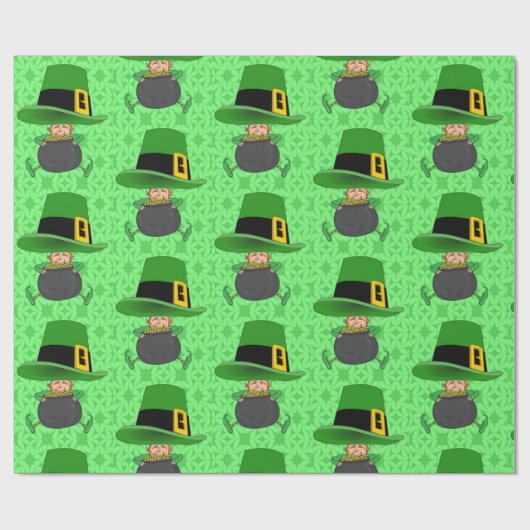 Str. Patrick's Day Wrapping Paper Cadeaupapier (Vlak)