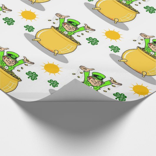 Str. Patrick's Day Wrapping Paper Cadeaupapier (Hoek)