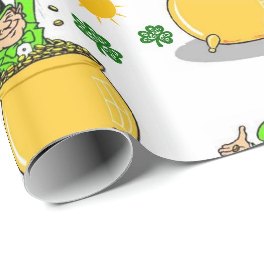 Str. Patrick's Day Wrapping Paper Cadeaupapier (Rol Hoek)