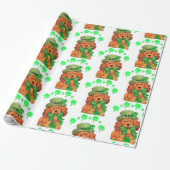 Str. Patrick's Day Wrapping Paper Cadeaupapier (Uitgerold)