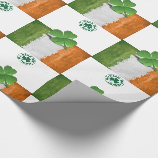 Str. Patrick's Day Wrapping Paper Cadeaupapier (Hoek)