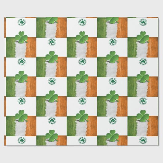 Str. Patrick's Day Wrapping Paper Cadeaupapier (Vlak)