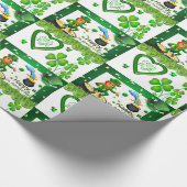 Str. Patrick's Day Wrapping Paper Cadeaupapier (Hoek)
