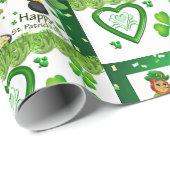 Str. Patrick's Day Wrapping Paper Cadeaupapier (Rol Hoek)