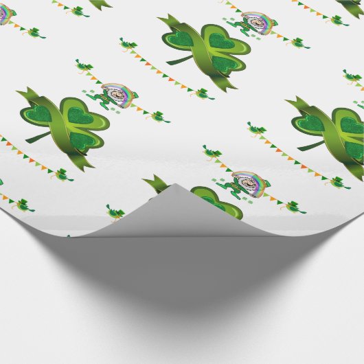 Str. Patrick's Day Wrapping Paper Cadeaupapier (Hoek)