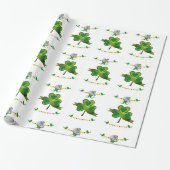 Str. Patrick's Day Wrapping Paper Cadeaupapier (Uitgerold)