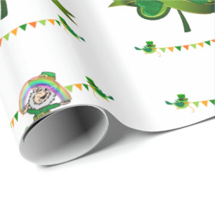 Str. Patrick's Day Wrapping Paper Cadeaupapier
