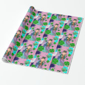 Str. Patrick's Day Wrapping Paper Cadeaupapier (Uitgerold)