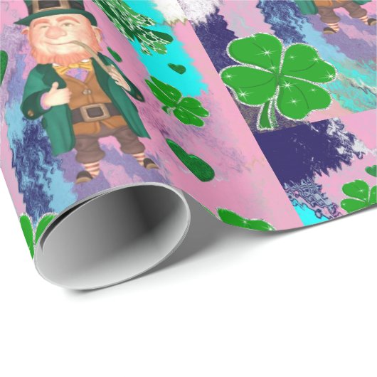 Str. Patrick's Day Wrapping Paper Cadeaupapier (Rol Hoek)