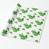 Str. Patrick's Day Wrapping Paper Cadeaupapier (Uitgerold)