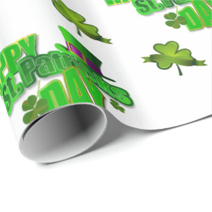 Str. Patrick's Day Wrapping Paper Cadeaupapier