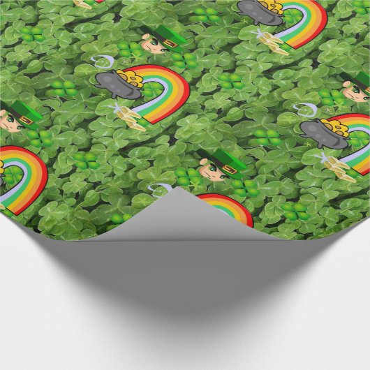 Str. Patrick's Day Wrapping Paper Cadeaupapier (Hoek)