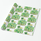 Str. Patrick's Day Wrapping Paper Cadeaupapier (Uitgerold)