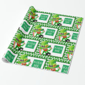 Str. Patrick's Day Wrapping Paper Cadeaupapier (Uitgerold)