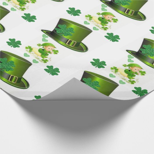Str. Patrick's Day Wrapping Paper Cadeaupapier (Hoek)