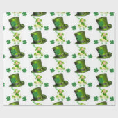 Str. Patrick's Day Wrapping Paper Cadeaupapier (Vlak)