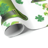 Str. Patrick's Day Wrapping Paper Cadeaupapier (Rol Hoek)