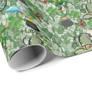 Str. Patrick's Day Wrapping Paper Cadeaupapier
