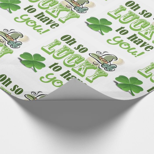 Str. Patrick's Day Wrapping Paper Cadeaupapier (Hoek)