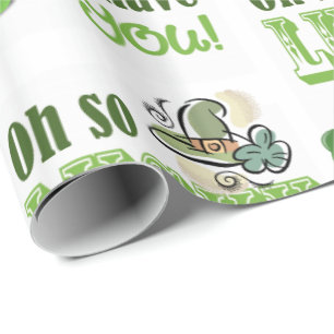 Str. Patrick's Day Wrapping Paper Cadeaupapier
