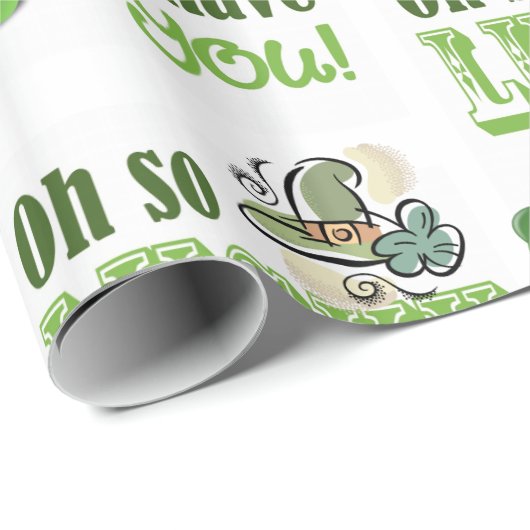 Str. Patrick's Day Wrapping Paper Cadeaupapier (Rol Hoek)