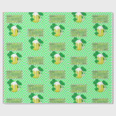 Str. Patrick's Day Wrapping Paper Cadeaupapier (Vlak)