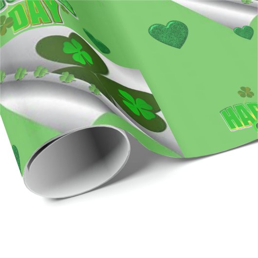 Str. Patrick's Day Wrapping Paper Cadeaupapier (Rol Hoek)