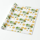 Str. Patrick's Day Wrapping Paper Cadeaupapier (Uitgerold)