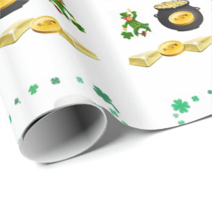 Str. Patrick's Day Wrapping Paper Cadeaupapier