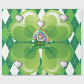 Str. Patrick's Day Wrapping Paper Cadeaupapier (Vlak)