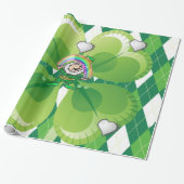 Str. Patrick's Day Wrapping Paper Cadeaupapier (Uitgerold)