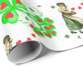 Str. Patrick's Day Wrapping Paper Cadeaupapier (Rol Hoek)