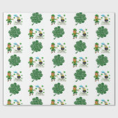Str. Patrick's Day Wrapping Paper Cadeaupapier (Vlak)