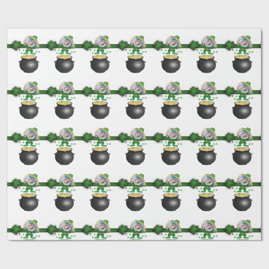 Str. Patrick's Day Wrapping Paper Cadeaupapier (Vlak)