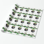 Str. Patrick's Day Wrapping Paper Cadeaupapier (Uitgerold)