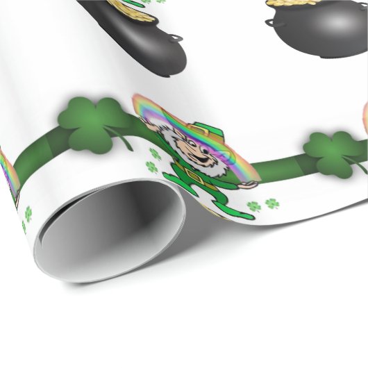 Str. Patrick's Day Wrapping Paper Cadeaupapier (Rol Hoek)