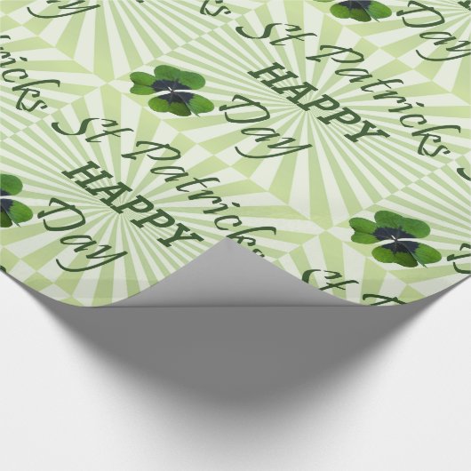 Str. Patrick's Day Wrapping Paper Cadeaupapier (Hoek)