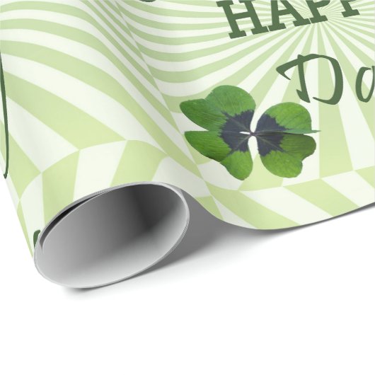 Str. Patrick's Day Wrapping Paper Cadeaupapier (Rol Hoek)