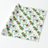 Str. Patrick's Day Wrapping Paper Cadeaupapier (Uitgerold)