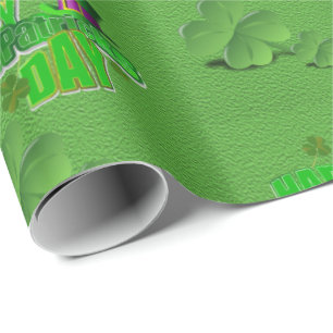 Str. Patrick's Day Wrapping Paper Cadeaupapier