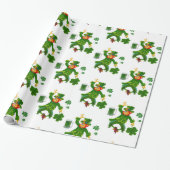 Str. Patrick's Day Wrapping Paper Cadeaupapier (Uitgerold)