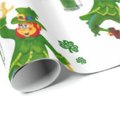 Str. Patrick's Day Wrapping Paper Cadeaupapier (Rol Hoek)