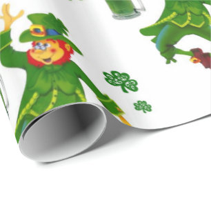 Str. Patrick's Day Wrapping Paper Cadeaupapier