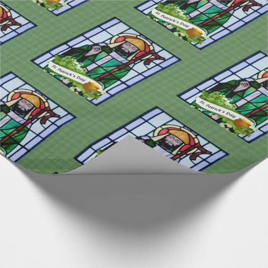 Str. Patrick's Day Wrapping Paper Cadeaupapier (Hoek)