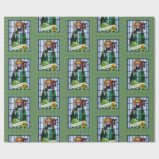 Str. Patrick's Day Wrapping Paper Cadeaupapier (Vlak)