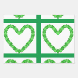Str. Patrick's Day Wrapping Paper set of 3